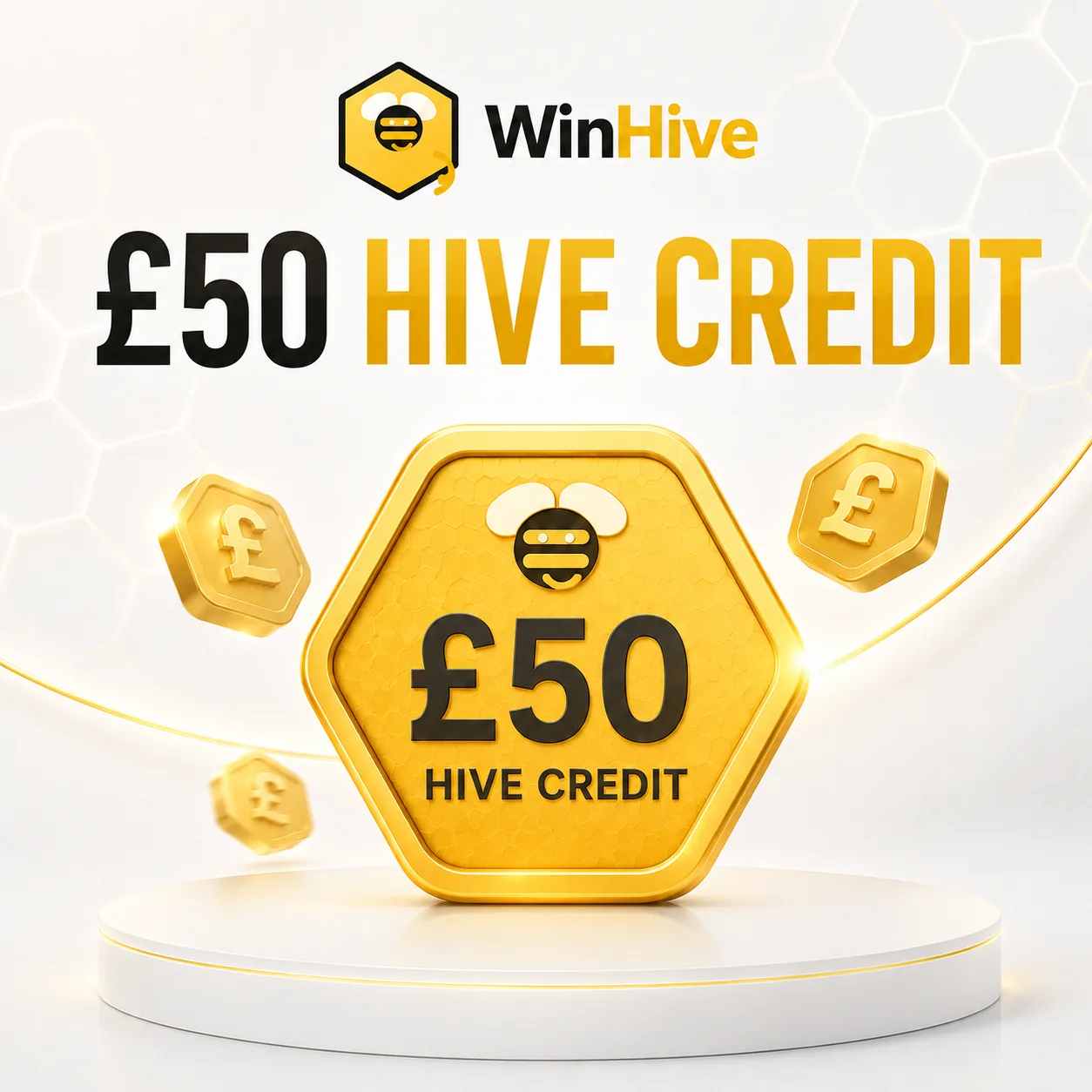 WIN £50 HIVE CREDIT completed competition