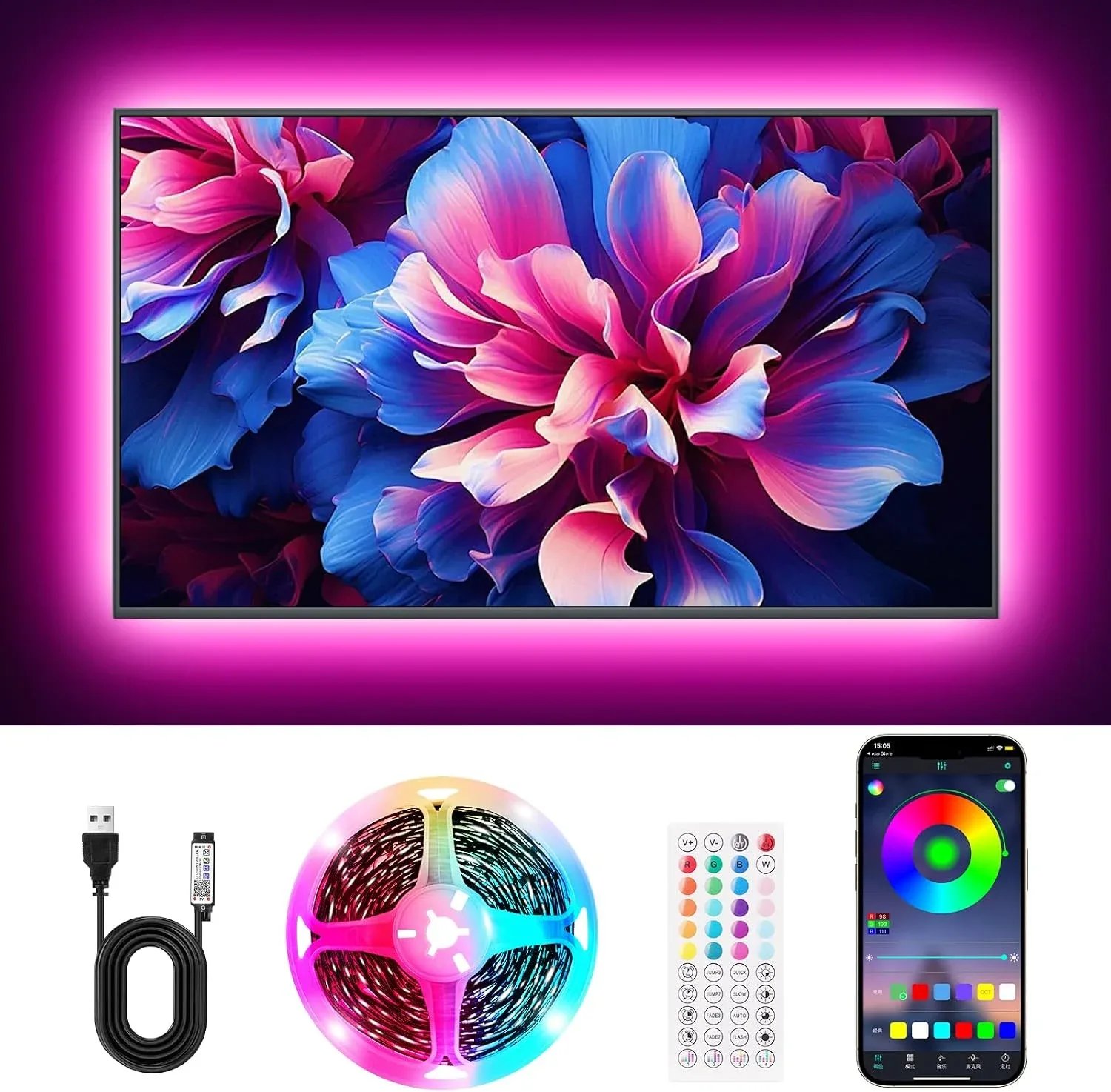 2m RGB TV Backlight