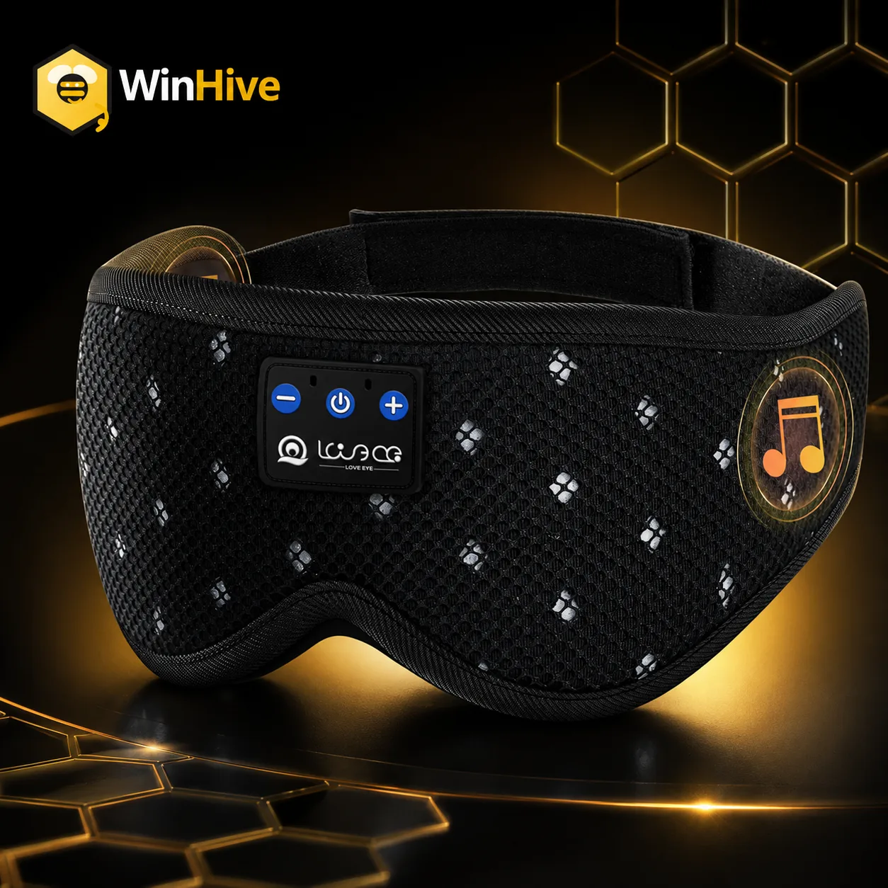 Win LOVE EYE Bluetooth Sleep Mask Headphones prize