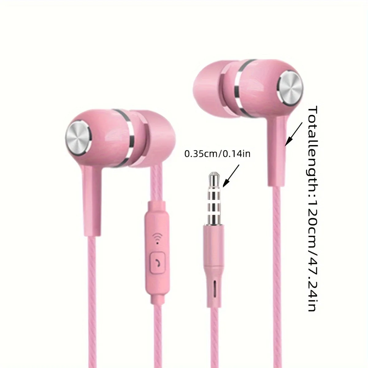 Wired Earphones with Mic