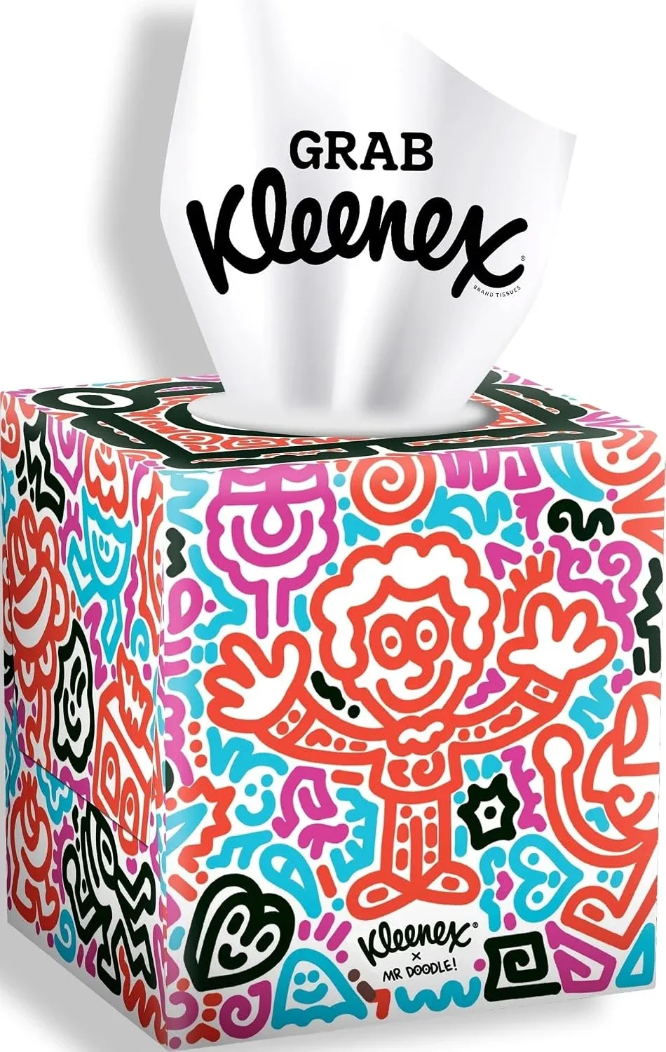 Kleenex Limited Edition Design Cube Tissue Box