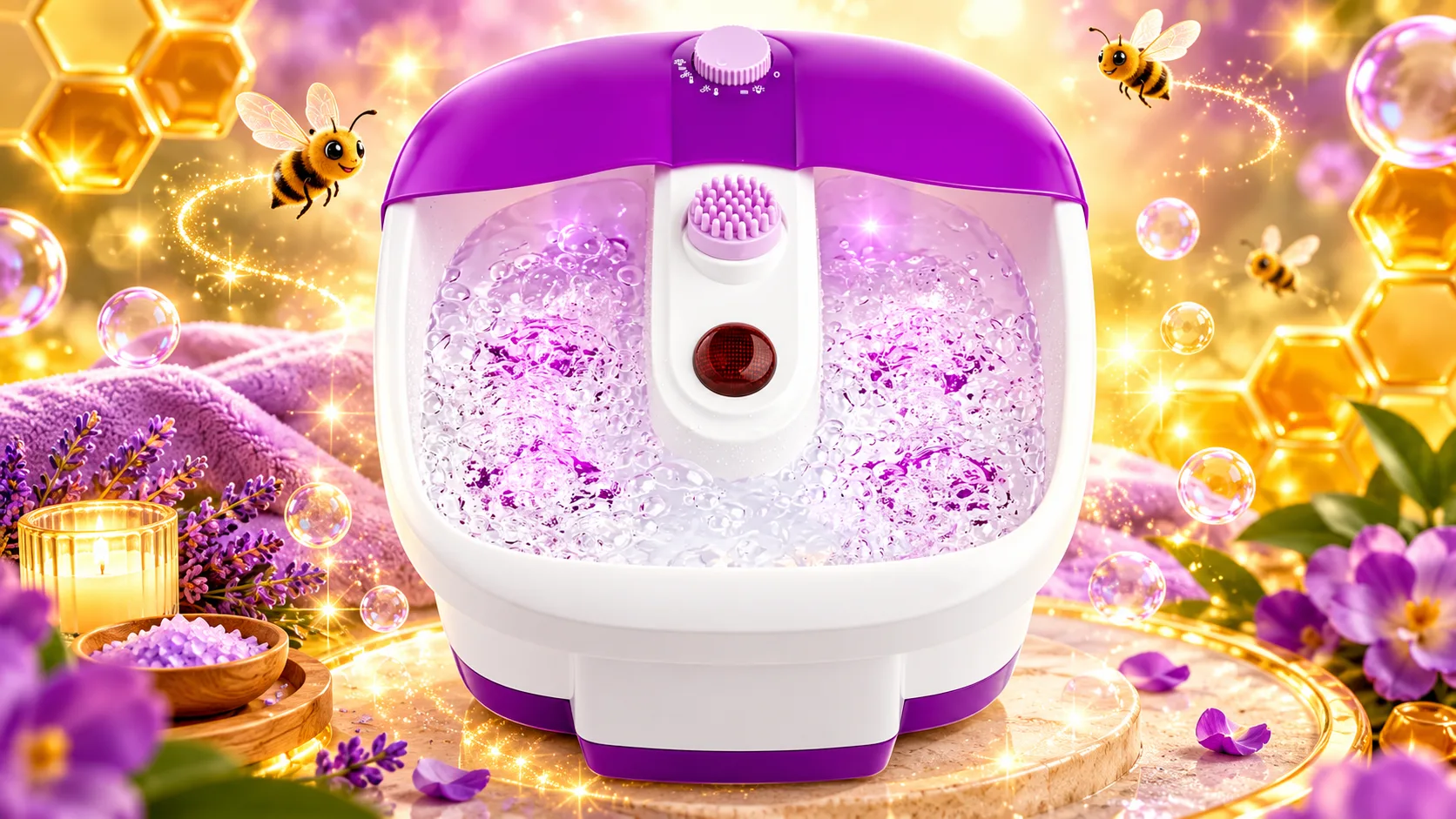 Sensio Spa Heated Foot Spa Massager prize